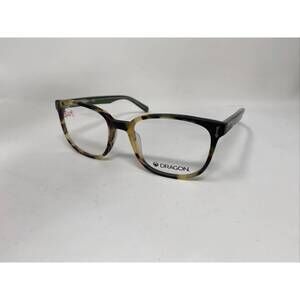 NEW DRAGON ALLIANCE men's finn square eyeglasses in tortoise green